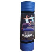 Wholesale - 12mm NAVY THICK EXERCISE MAT WITH CARRYING STRAP, UPC: 840093334398